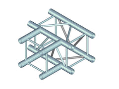 ALUTRUSS QUADLOCK QL-ET34 T-35 3-veis T-stykke