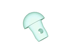 ALUTRUSS QUICK-LOCK GL33/34 endestykke
