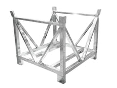 ALUTRUSS Dolly for firkantede stålbunnplater 80x80