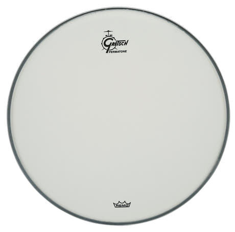 Gretsch TomTom trommeskinn hvitbelagt - 14"
