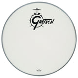 Gretsch Ambassador Coated 26" basstrommeskinn, svart logo i midten