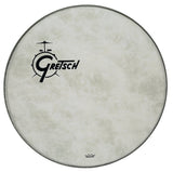 Gretsch Fiberskyn resonansskinn 20" til basstromme, logo til venstre