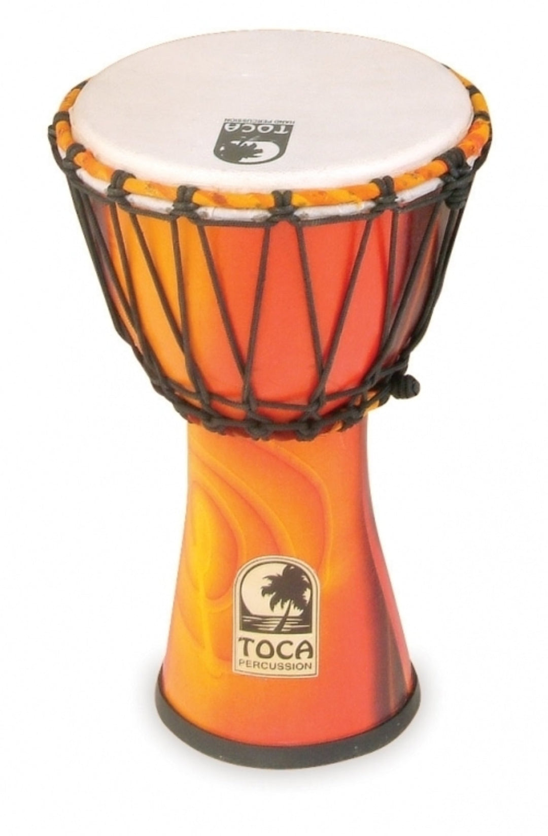Toca Djembe Freestyle Rope Tuned - Bali Red (SFDJ-7RP)