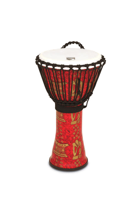 Toca Djembe Freestyle II Rope Tuned - Mørkerød (TF2DJ-10R)