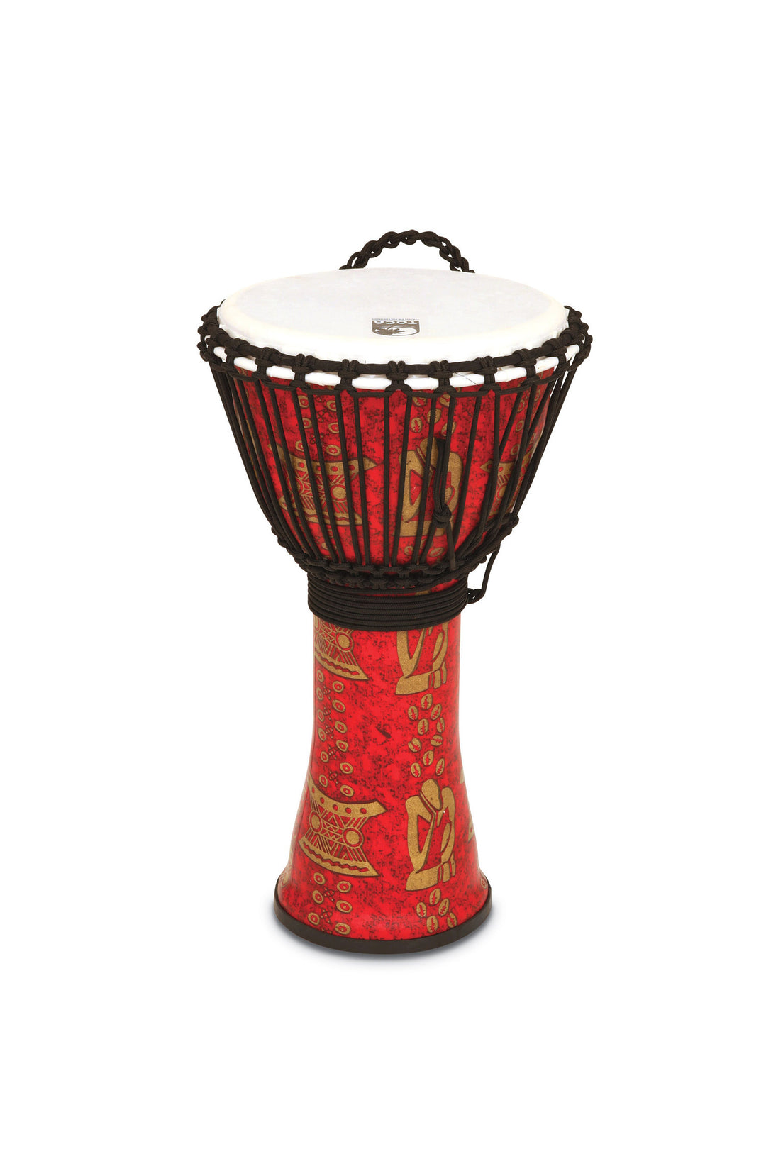 Toca Djembe Freestyle II Rope Tuned - Mørkerød (TF2DJ-10R)