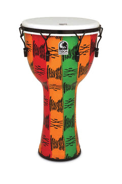 Toca Djembe Freestyle II mekanisk stemt - African Sunset (TF2DM-14AFSB)