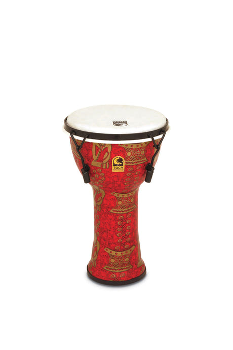 Toca Djembe Freestyle II Mekanisk stemt - Rød maske (TF2DM-9RM)