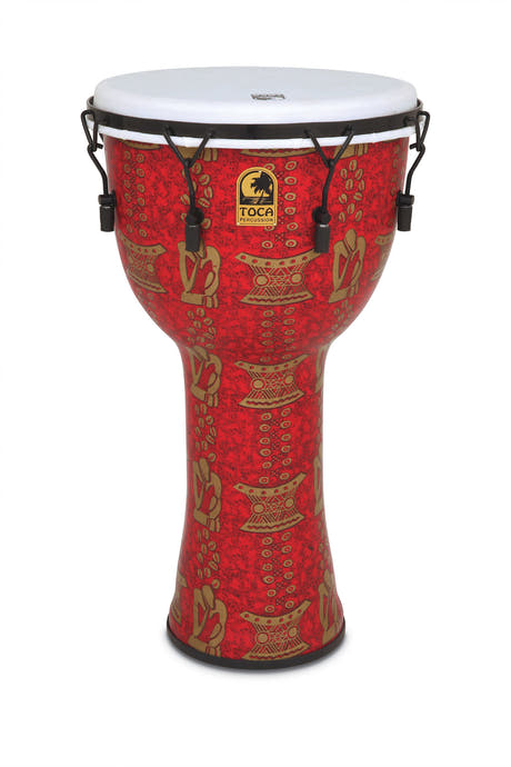 Toca Djembe Freestyle II mekanisk stemt - Rød maske (TF2DM-14RMB)