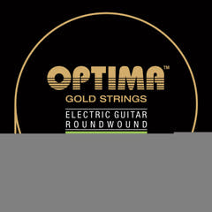 Optima-strenger til E-gitar Gold strings round wound – sett (2028 RL)