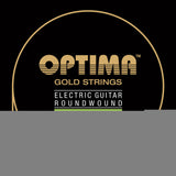 Optima-strenger til E-gitar Gold strings round wound – sett (2028 RL)