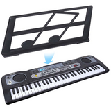 Keyboard med Mikrofoner – 61 Tangenter for barn