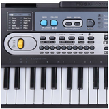 Keyboard med Mikrofoner – 61 Tangenter for barn
