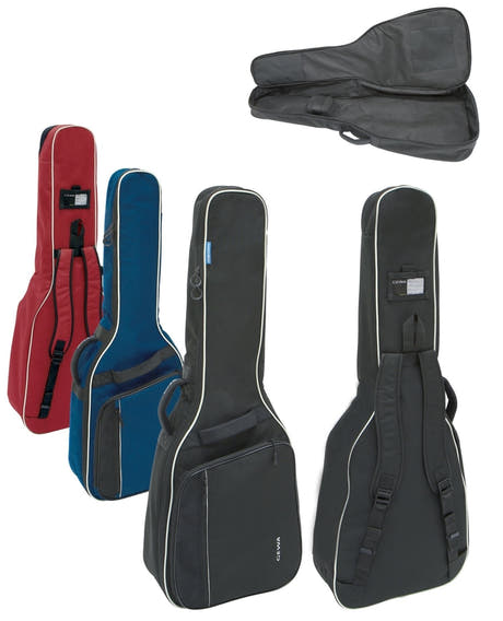 GEWA Gitarer gigbag Economy 12 - Klassisk 1/2 blå