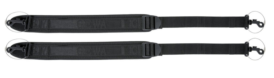 GEWA ryggsekkmontering formet fiolin-/bratsj-etui - ryggsekkstropper, 2 stk. (Lengde 56 - 96 cm)