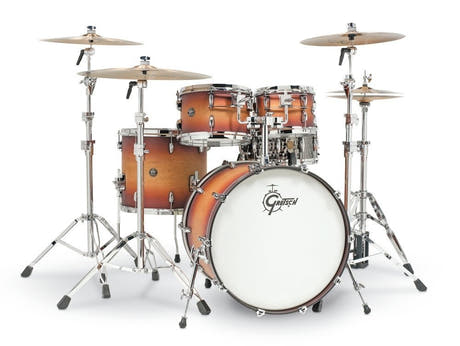 Gretsch Renown Maple 4-delt shell set 22", Satin Tobacco Burst