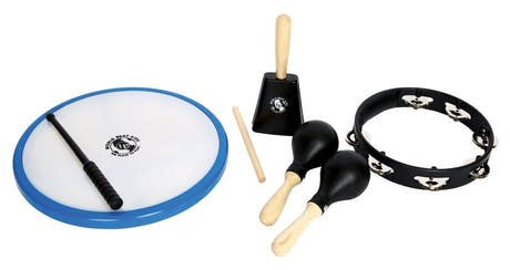 Latin Perkusjon Perkusjon-pakke WBK400 WB Kids World Rhythm Set (WBK400)