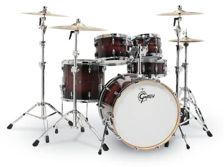 Gretsch Renown Maple 4-delt shell set 22", Cherry Burst
