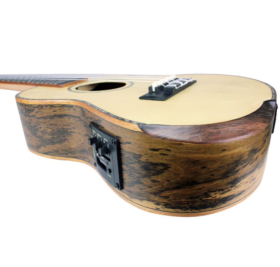 Reno RU380CE konsertukulele (naturlig)