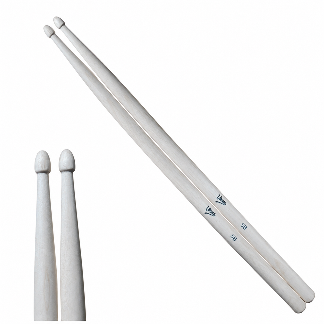 V-TONE DS-5B trommestikker i lønn – natur, lettvekt (2 stk.)