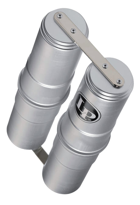 Latin Perkusjon shaker Ganza - aluminium, dobbel (LP3504)