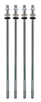 Latin Percussion spennstenger Brazilian Caixa - LP3212 - Krom, 4 deler (LP3922)
