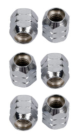LP952 Super Nuts 5/16" muttere, krom, 6 stk.