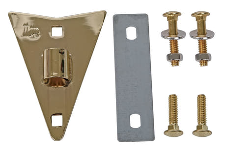 Latin Perkusjon sideplate Conga Classic - Gold (LP218B)