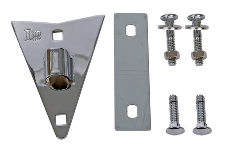 LP Classic-sideplate, krom, LP218
