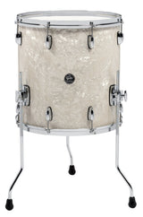 Gretsch Renown Maple gulvtom 16" x 16", Vintage Pearl