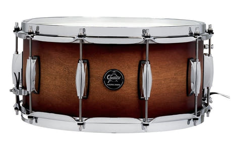 Gretsch Renown Maple skarptromme 14" x 6,5", Satin Tobacco Burst