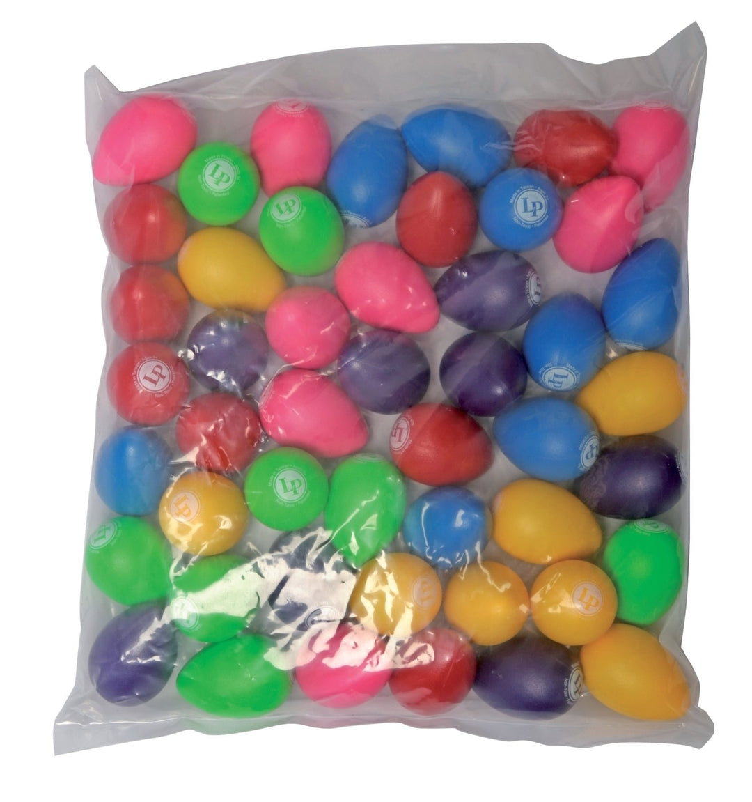 Latin Percussion RHYTHMIX Egg Shaker storpakke - Blandede farger (LPR001BD48-I)