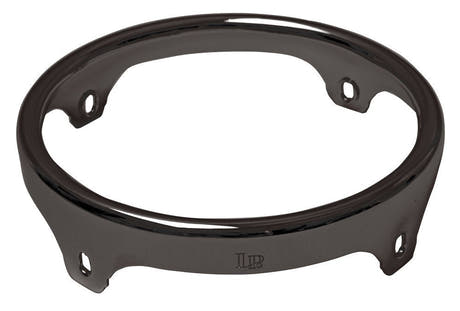LP Highline EZ Curve bongoring 8", 4 hull, børstet nikkel (LPH423B)
