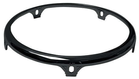 Latin Percussion Hooped Conga Comfort Curve II - Z Series (Extended Collar) Black Mirror - 11" Quinto | 5 hull (LP772C)