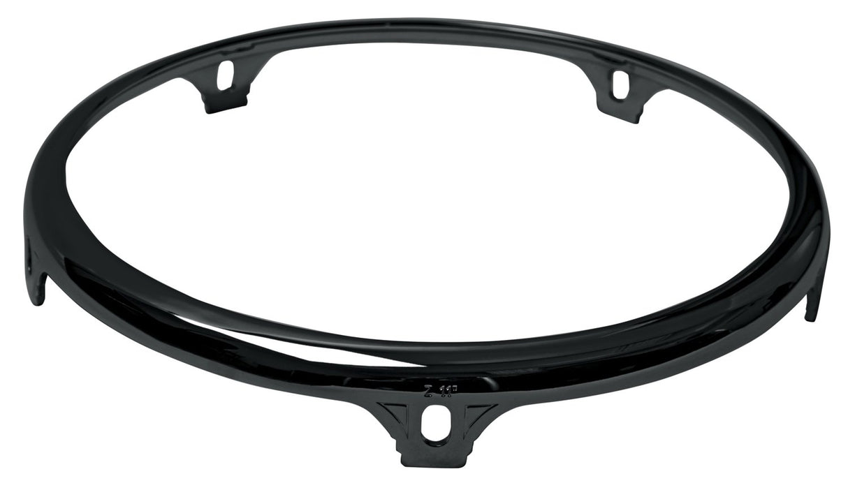 Latin Percussion Hooped Conga Comfort Curve II - Z Series (Extended Collar) Black Mirror - 11" Quinto | 5 hull (LP772C)
