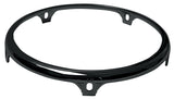 Latin Percussion Hooped Conga Comfort Curve II - Z Series (Extended Collar) Black Mirror - 11" Quinto | 5 hull (LP772C)