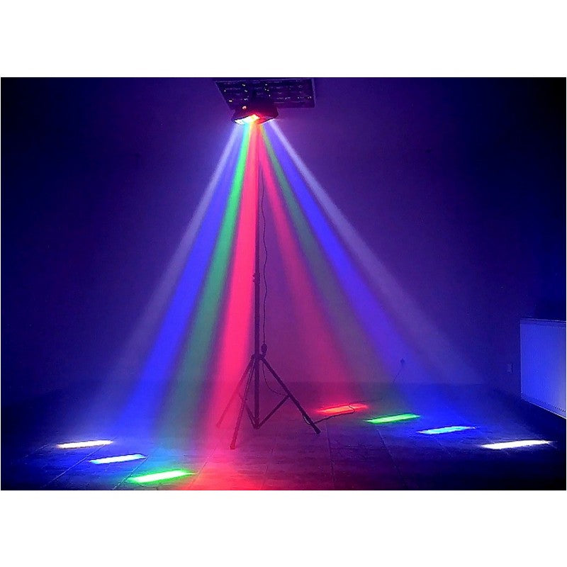 LIGHT4ME SPIDER MKII TURBO LED lyseffekt 8x3W RGBW