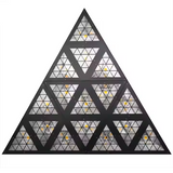 LIGHT4ME TRIANGIS LED-lyseffekt 64x2W RGBA-akse