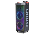 AIWA KTSP-730 Trolley Partyhøyttaler 90W RMS med Bluetooth, RGB