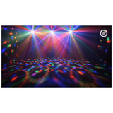 LIGHT4ME T-BAR LED PAR BLOMSTERKUGLE LASER UV STROBE diskotekbelysning multieffekt