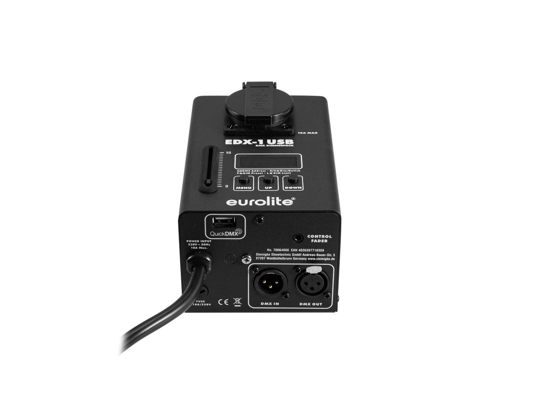 EUROLITE EDX-1 DMX USB-dimmer Pack