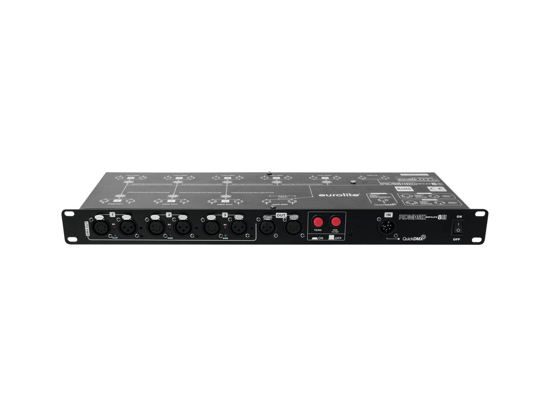 EUROLITE DMX Split 8X RDM-splitter