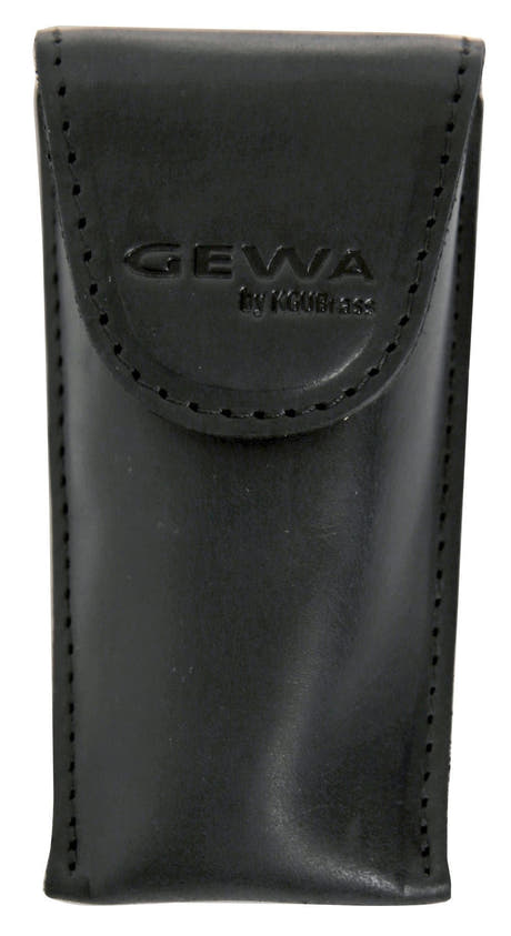 GEWA Crazy Horse Trumpet Single til 1 trompetmunnstykke, svart
