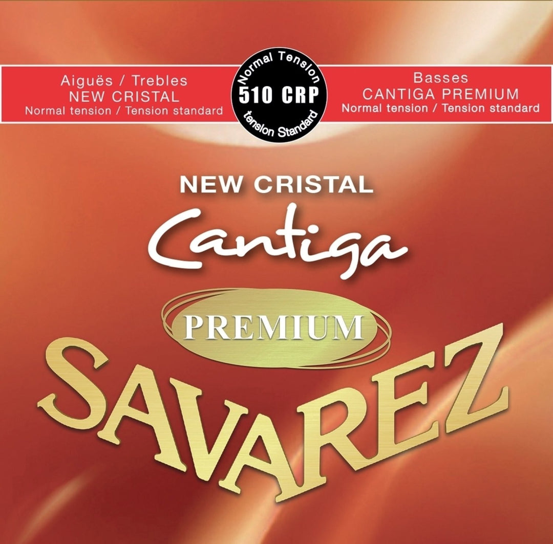 Savarez strenger til klassisk gitar New Cristal Cantiga Premium - Normalsett (510CRP)
