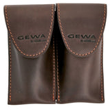 GEWA Crazy Horse Bugle Double for 2 valthornmunnstykker, svart