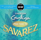 Savarez strenger for klassisk gitar Creation Cantiga Premium - sett høy (510MJP)