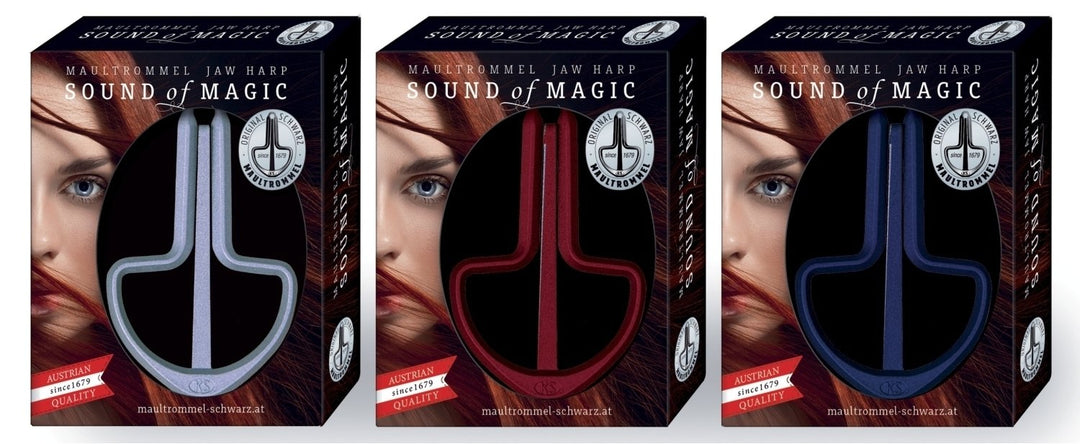 Original Schwarz munnharpe JOY HARP - 75 mm, nr.12