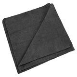 Mikrofiberklut, 40x40cm, 330gsm, 10 stk. Sort
