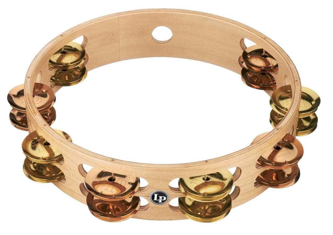 Latin Perkusjon tamburin Pro 10 in dobbel rad - LP380B-BB (LP380B-BB)