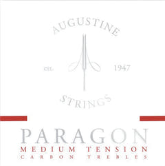 Augustine-strenger til klassisk Gitarer Paragon Carbon – sett rød (medium/medium)