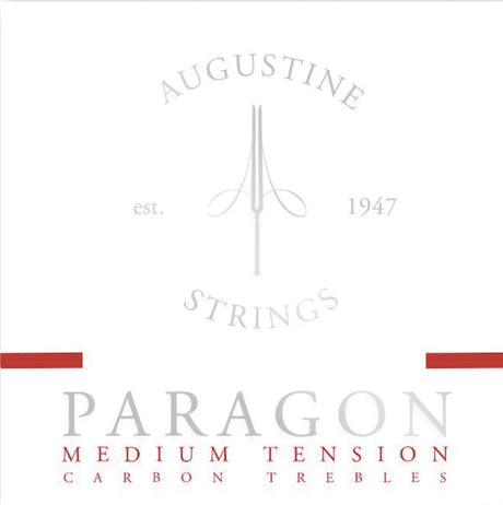 Augustine-strenger til klassisk Gitarer Paragon Carbon – sett rød (medium/medium)